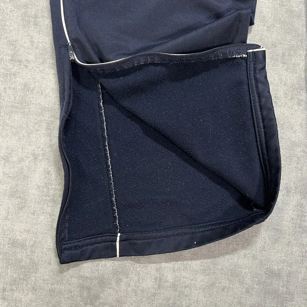 Vintage Athletic Works Track pants Mens Medium Navy Y2K Basketball Baggy